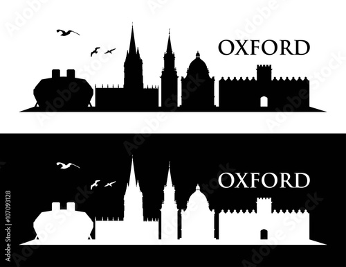 Oxford UK skyline