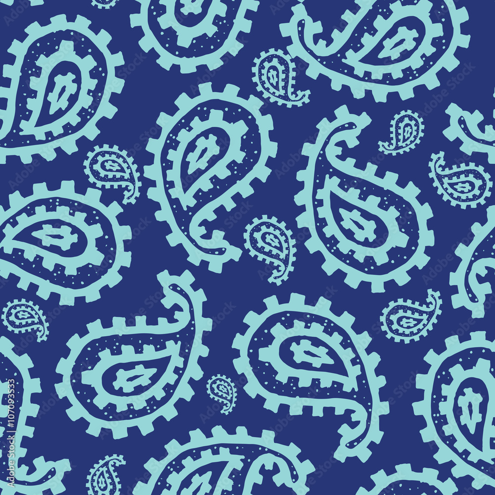 Paisley seamless pattern Paisley seamless pattern