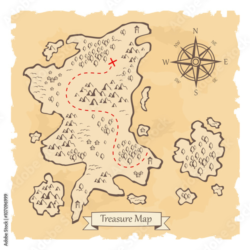 Treasure map © yime