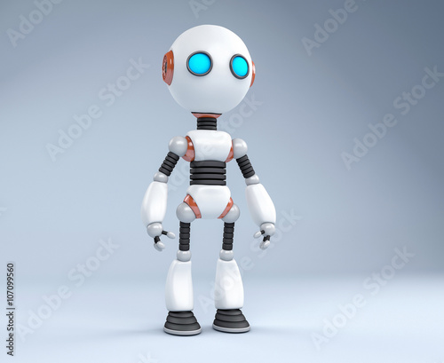 Humanoid Robot Illustration