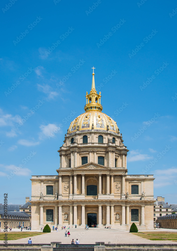 Paris - SEPTEMBER 15, 2012: Les Invalides House on September 15 