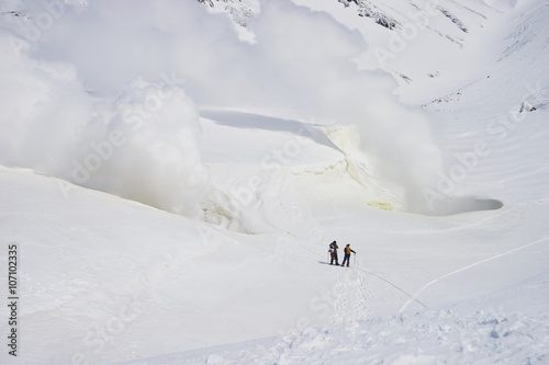 大雪山 旭岳の噴気孔
