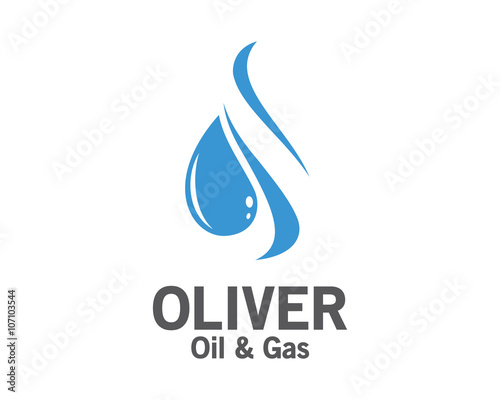 Fototapeta Naklejka Na Ścianę i Meble -  3D oil and gas logo design. Colorful  3D oil and gas logo vector