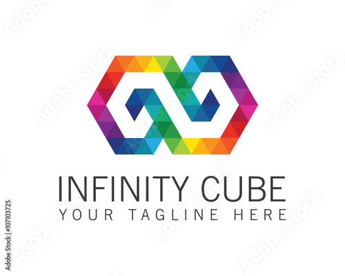 Business corporate infinity design vector. Infinity logo vector