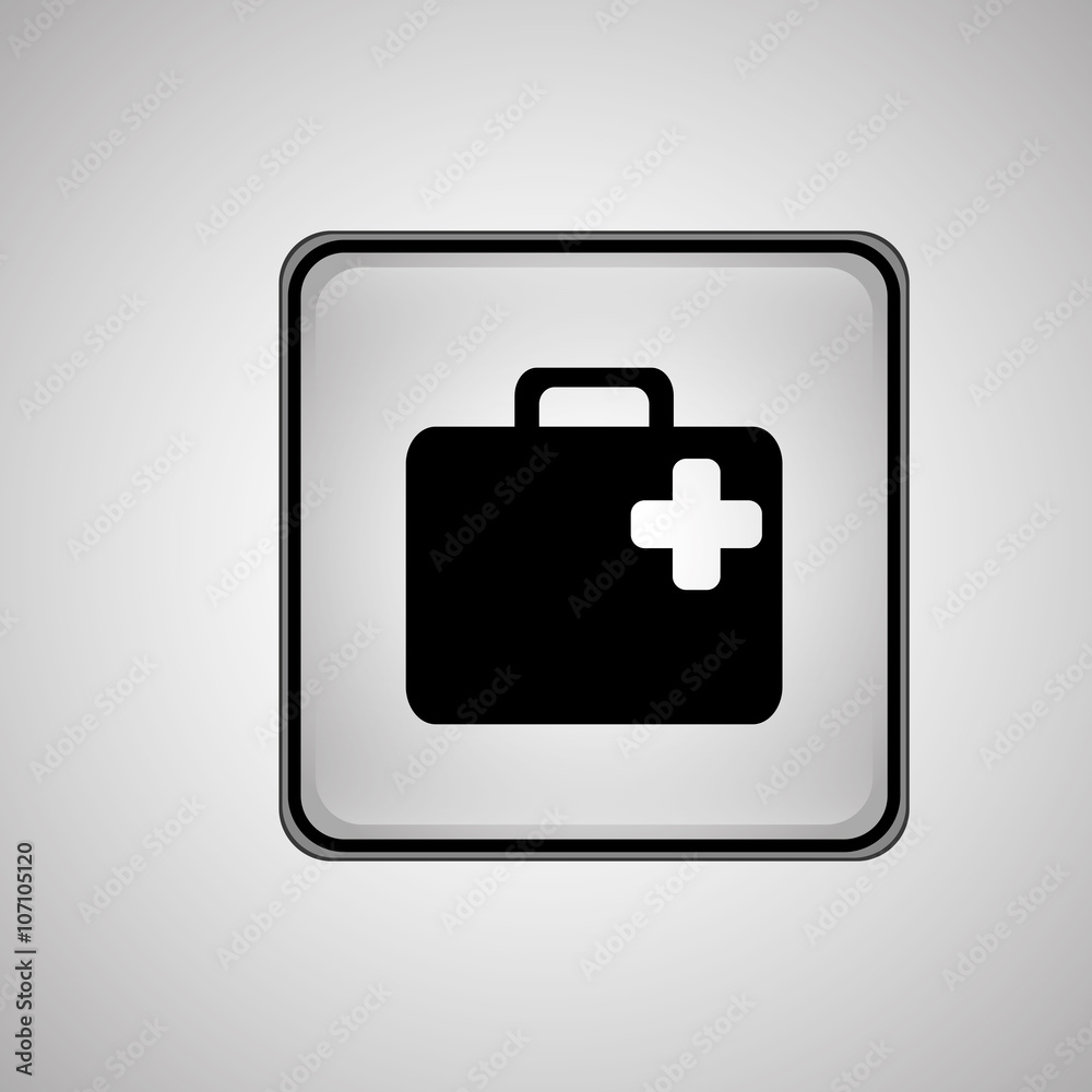 medical care icon design, vector illustration medical care icon design, vector illustration