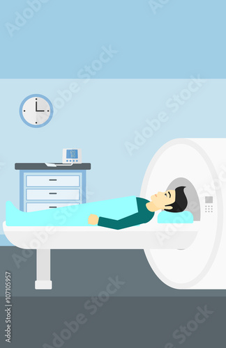 Magnetic resonance imaging.