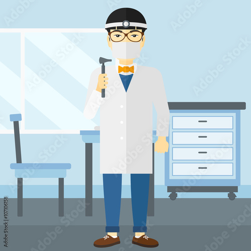 Ear nose throat doctor.