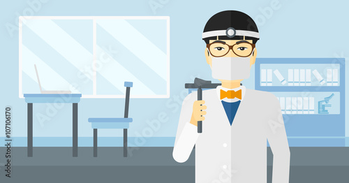 Ear nose throat doctor.