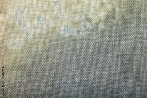 Surface of old dirty cloth for textured background. Toned