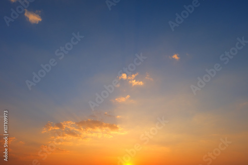 sunset background sky