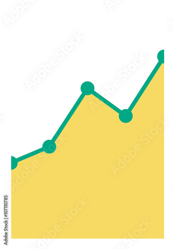 Business graph going up