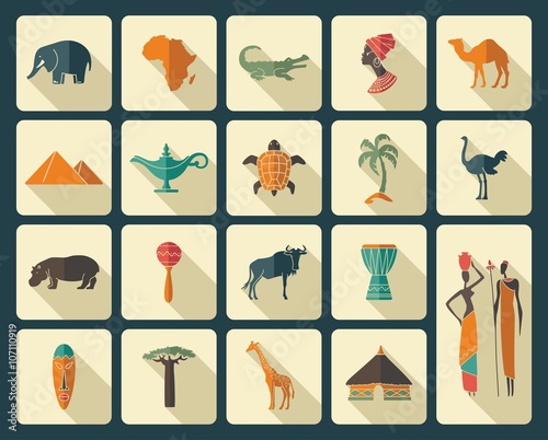 Traditional symbols of Africa