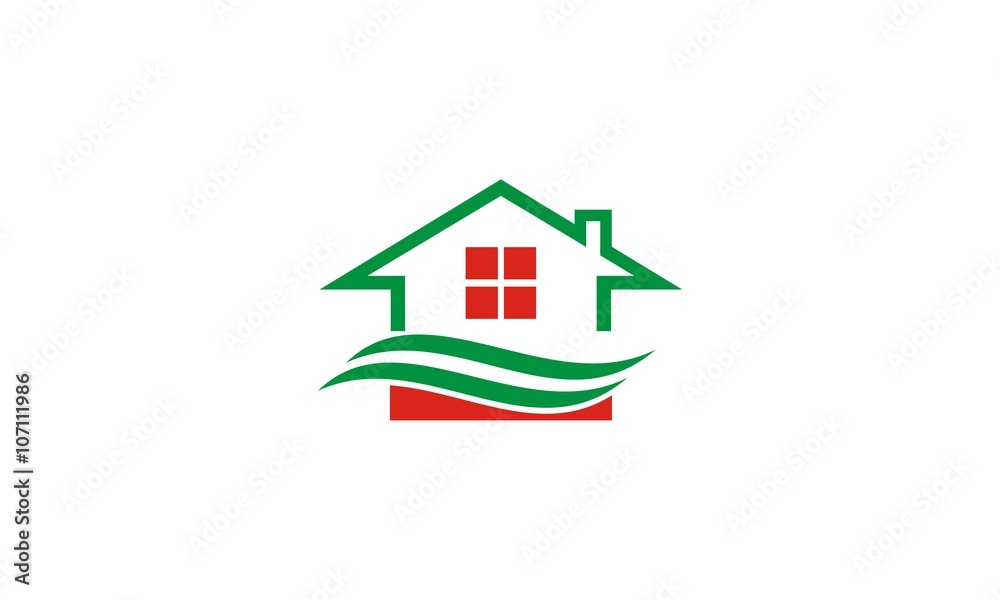 Eco House Vector Eco House Vector