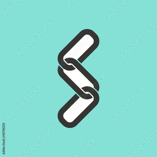 Link  - vector icon.