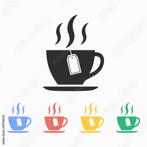Tea - vector icon.
