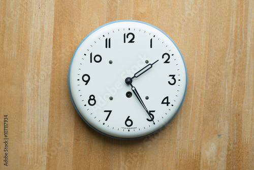 ceramic white clock