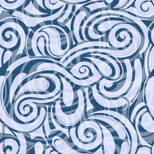 Seamless water pattern