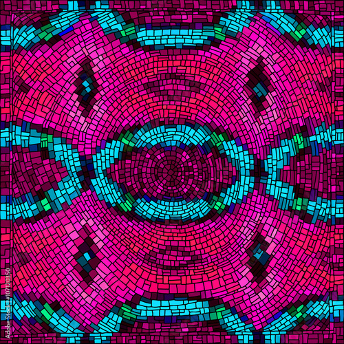 Seamless mosaic background