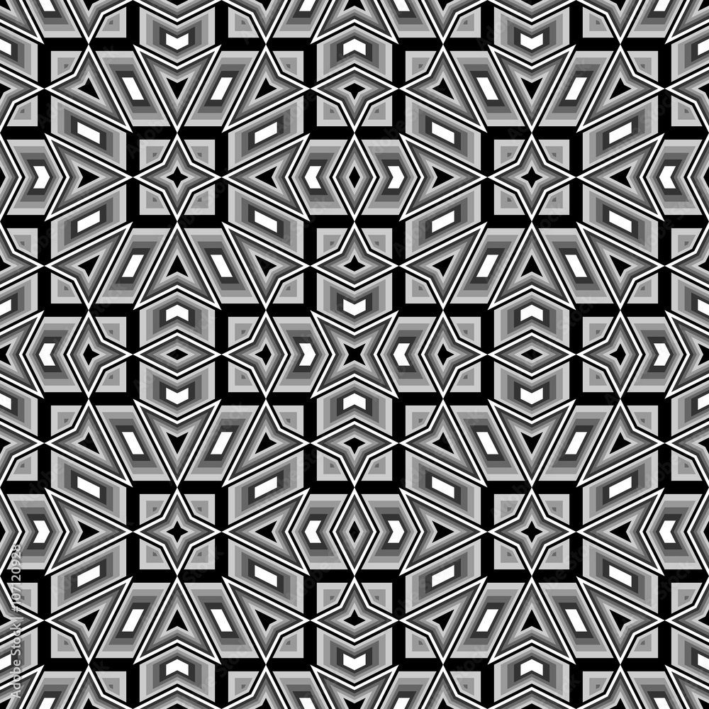 Design seamless monochrome geometric pattern Design seamless monochrome geometric pattern