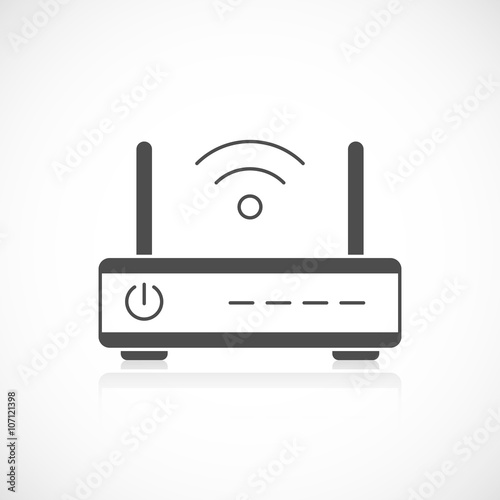 Wireless router icon