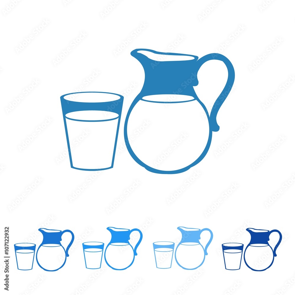 Dairy Milk White Drink Goat Sheep Cow Logo Vector Icon Dairy Milk White Drink Goat Sheep Cow Logo Vector Icon