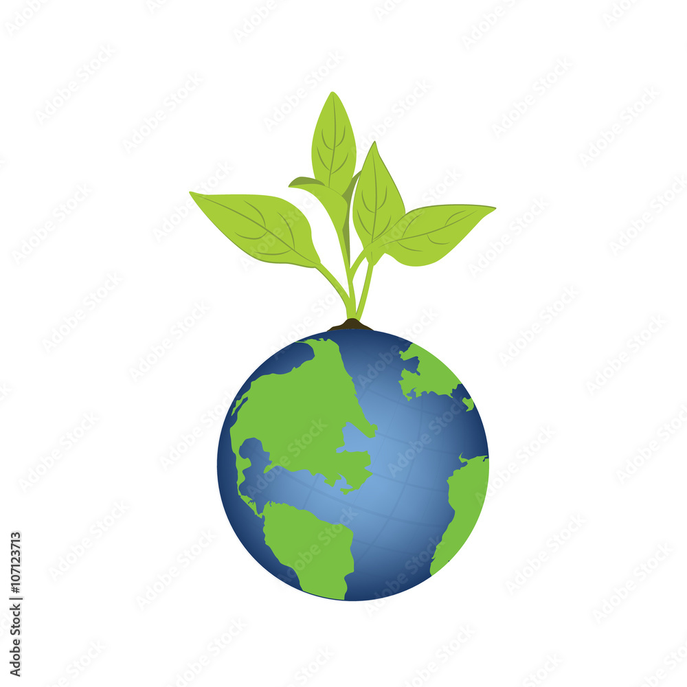 Green world concept
