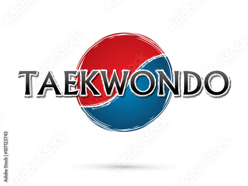 Taekwondo, Font , text graphic vector