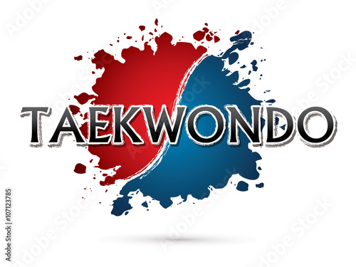 Taekwondo, Font , text graphic vector
 photo
