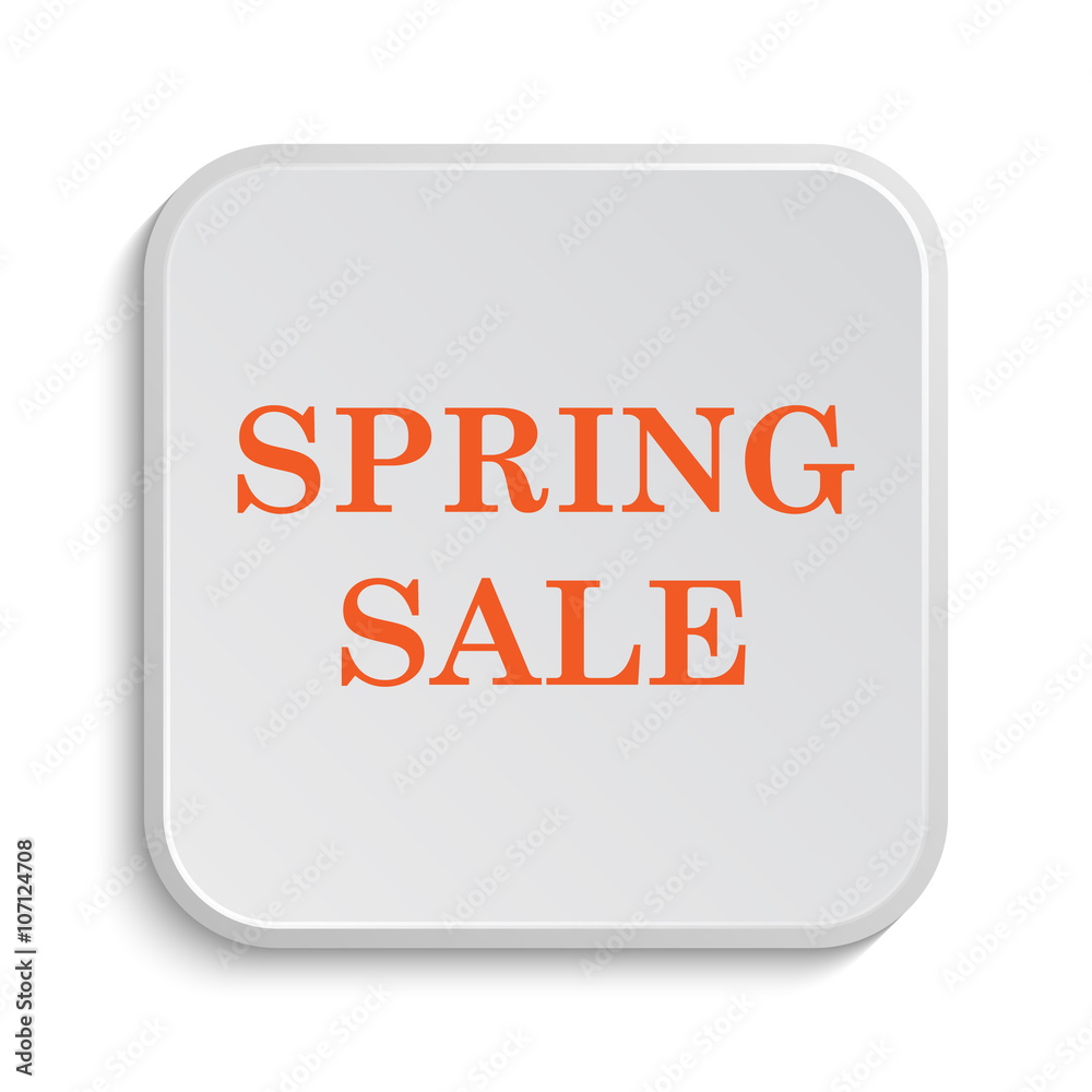 Spring sale icon