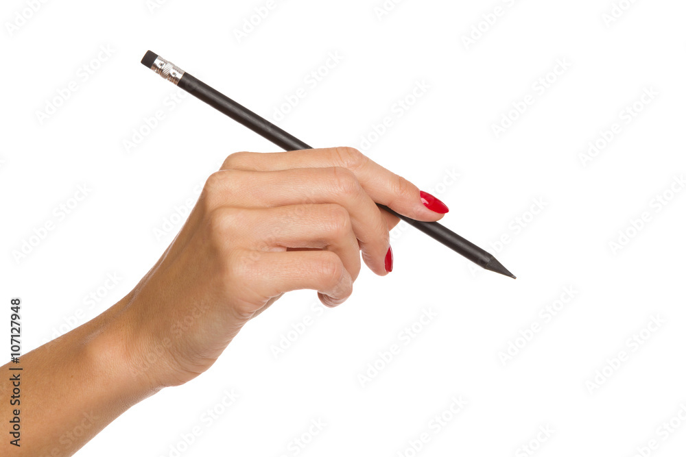 Writing Hand Isolated Writing Hand Isolated