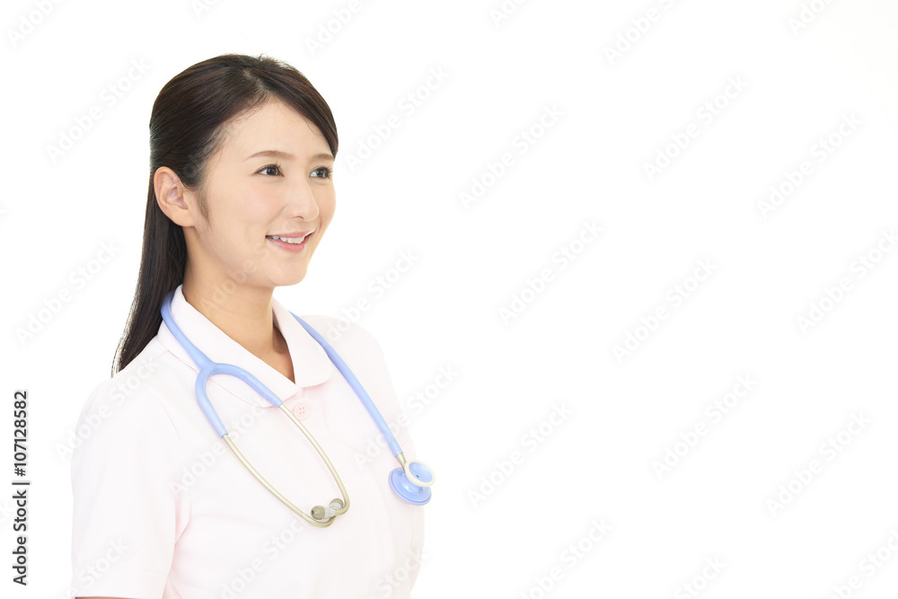 笑顔の看護師 笑顔の看護師