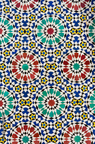 Ancient oriental colourful ...