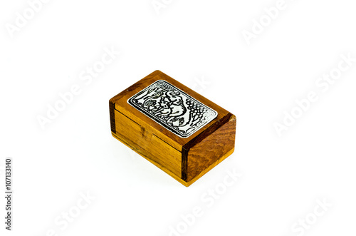 elephant gift box, isolated, thai gift