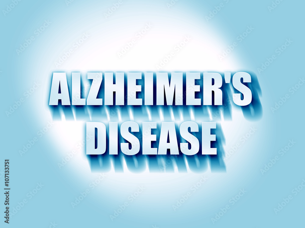 Alzheimer's disease background Alzheimer's disease background