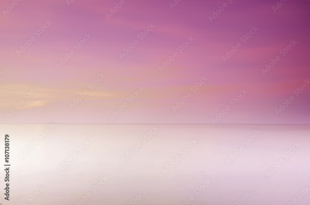 beautiful pastel colour sunset in Mabul Island beautiful pastel colour sunset in Mabul Island