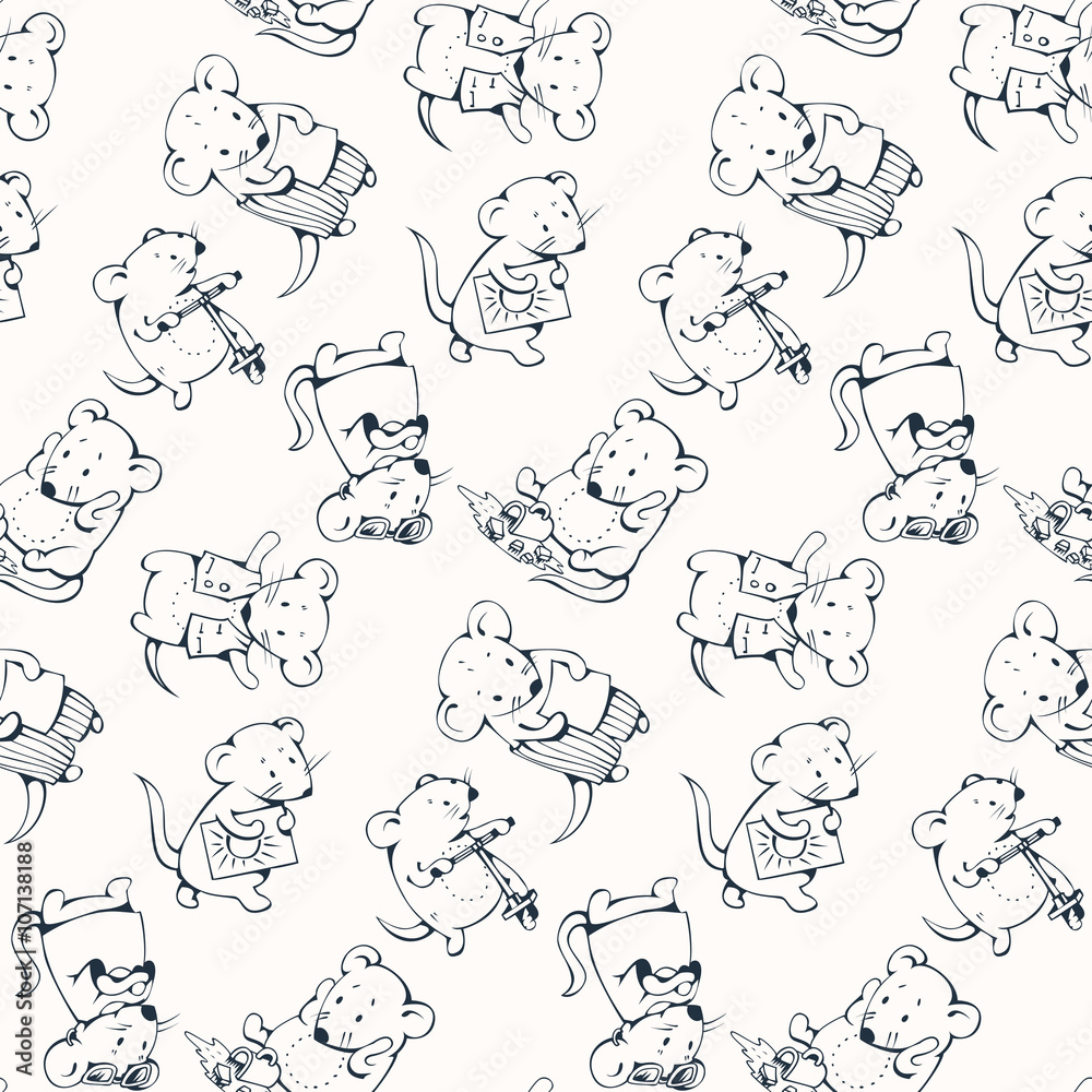 Cartoon mice Cartoon mice