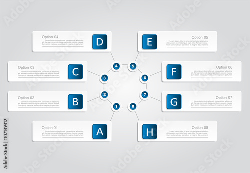 Infographic design template. Vector illustration.