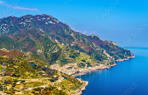 Fototapeta Naklejka Na Ścianę i Meble -  View of the Amalfi Coast from Ravello