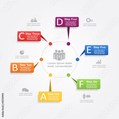 Infographic design template. Vector illustration.