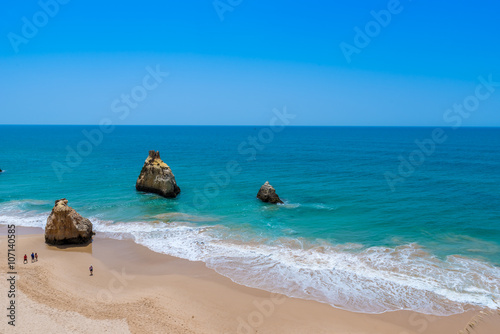 Praia tres irmaos - Beautiful coast and beach of Algarve - Portugal