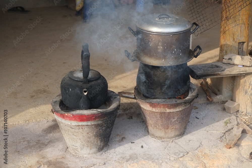 Old Thailand stove kitchen cooking tool Old Thailand stove kitchen cooking tool