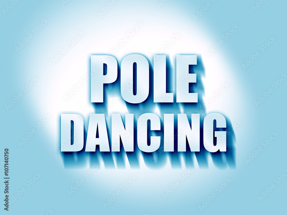 pole dancing sign background
