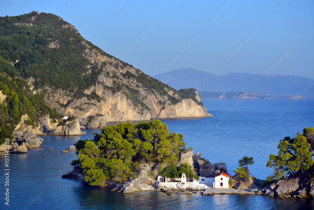 Fototapeta premium Panagia chapel in Parga