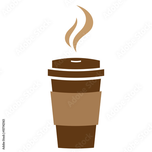 Takeaway hot coffee