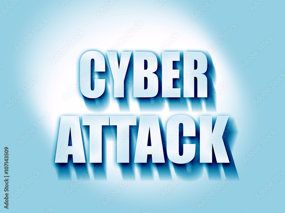 Cyber attack background