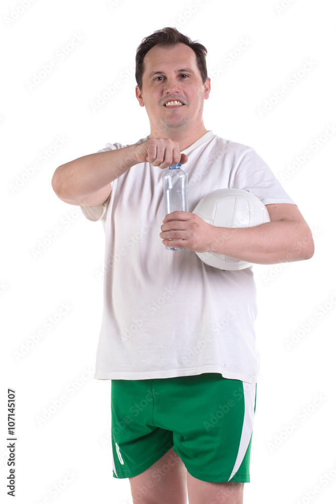Adult man in sport uniform Adult man in sport uniform