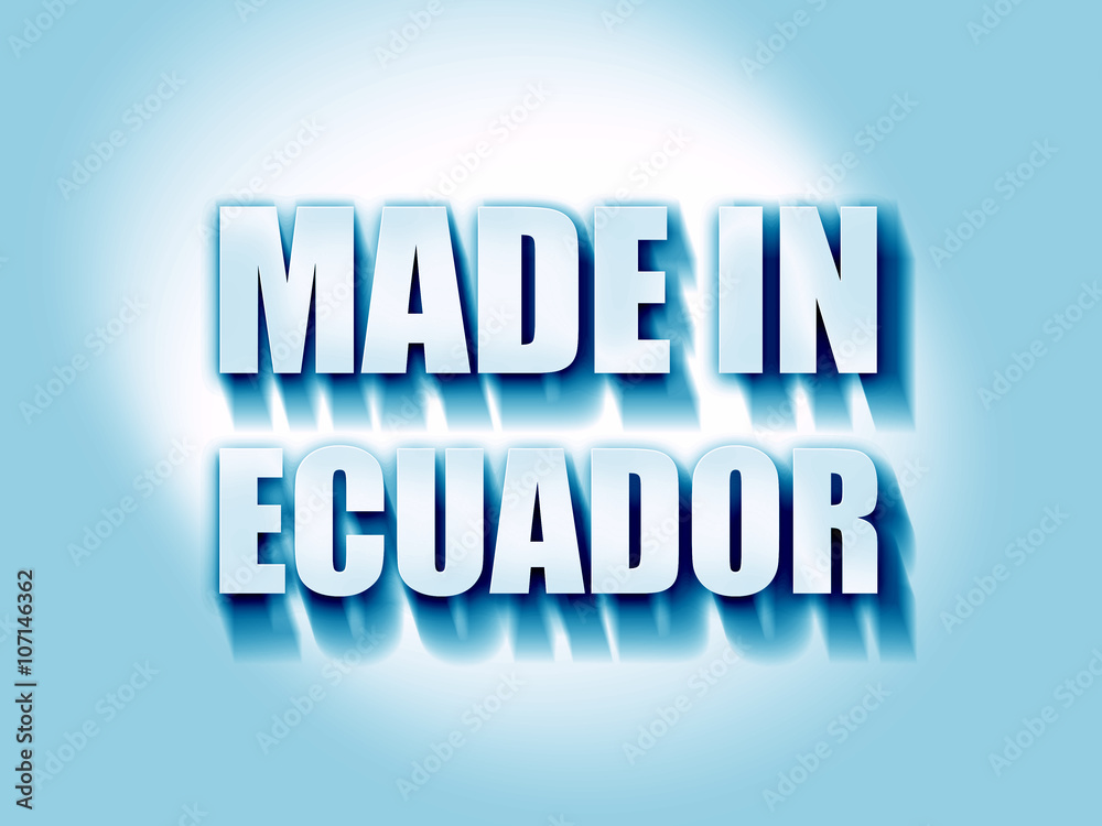 Made in ecuador