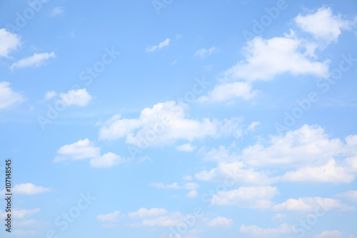 Fototapeta Naklejka Na Ścianę i Meble -  Light blue sky with clouds