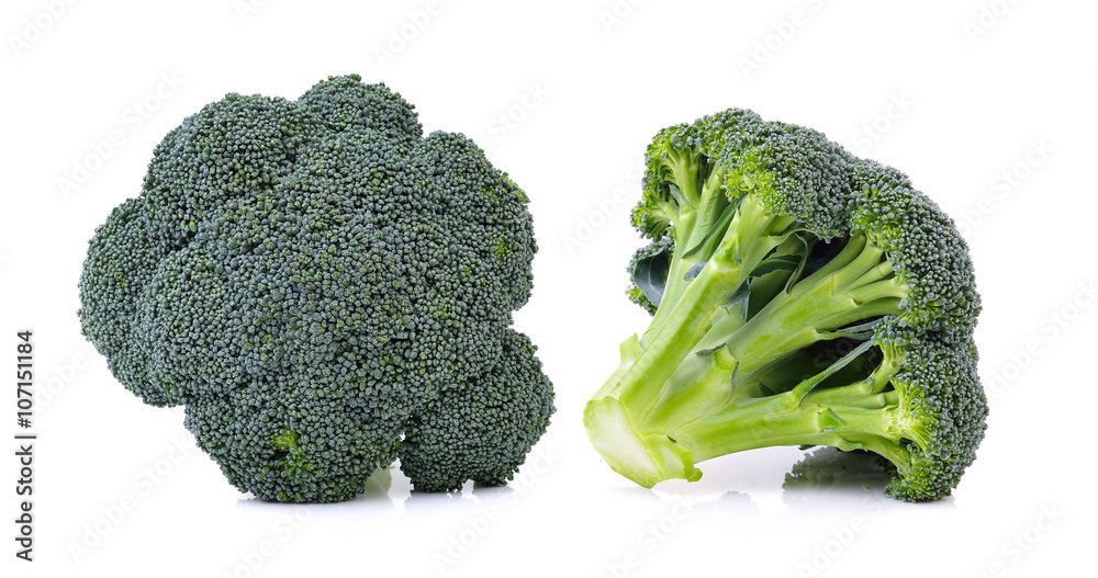 Broccoli on white background Broccoli on white background