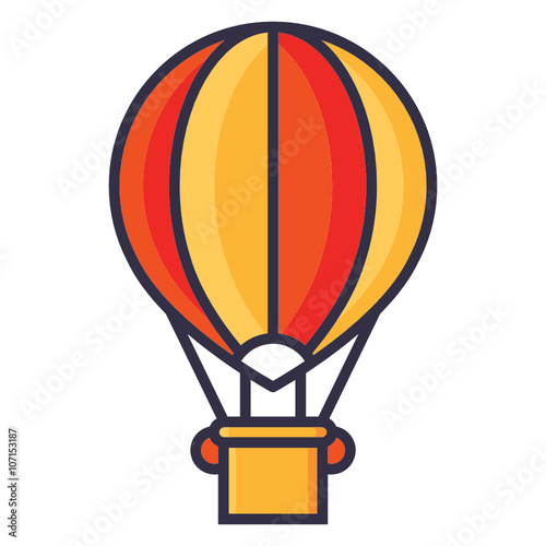 Vector Zeppelin icon